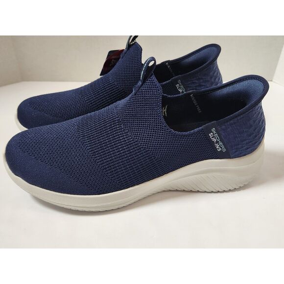 Skechers Hands Free Slip-Ins Memory Foam Women's size 11 Wide Fit Navy - Picture 6 of 11